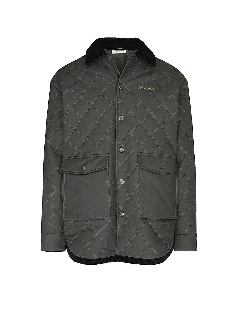 PROHIBITED Fieldjacket  dunkelgrün | S