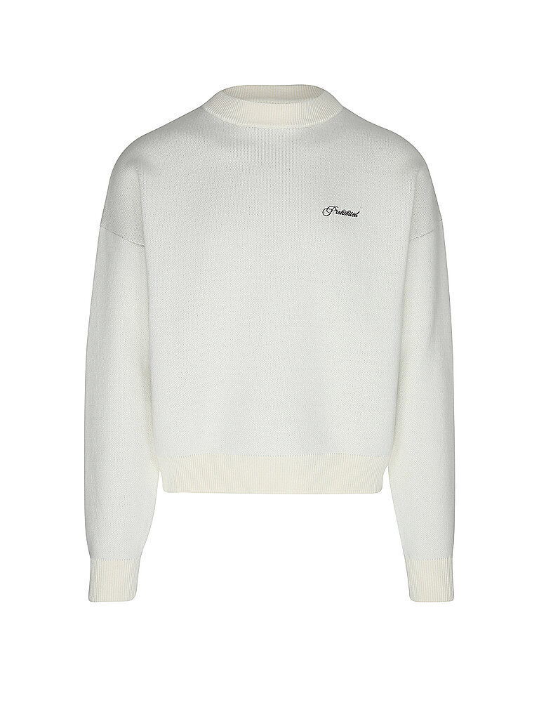 PROHIBITED Sweater  creme | S