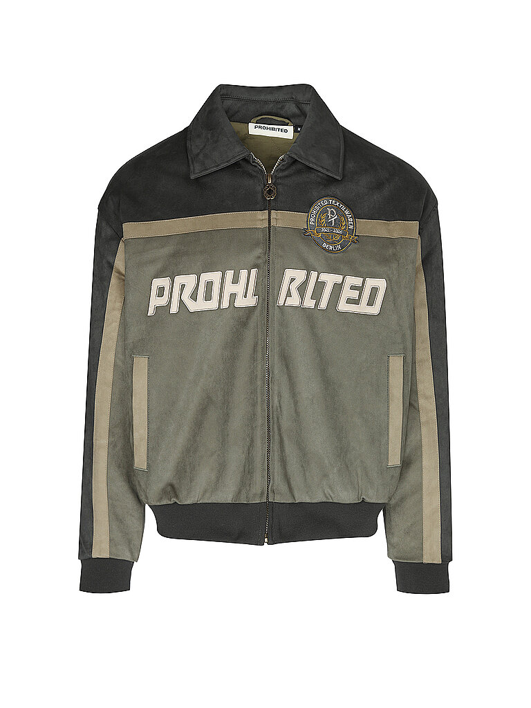 PROHIBITED Jacke Oversized Fit dunkelgrün | XL