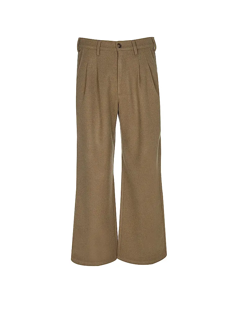 PROHIBITED | Hose DOUBLE PLEATED CLUB PANTS | Camel