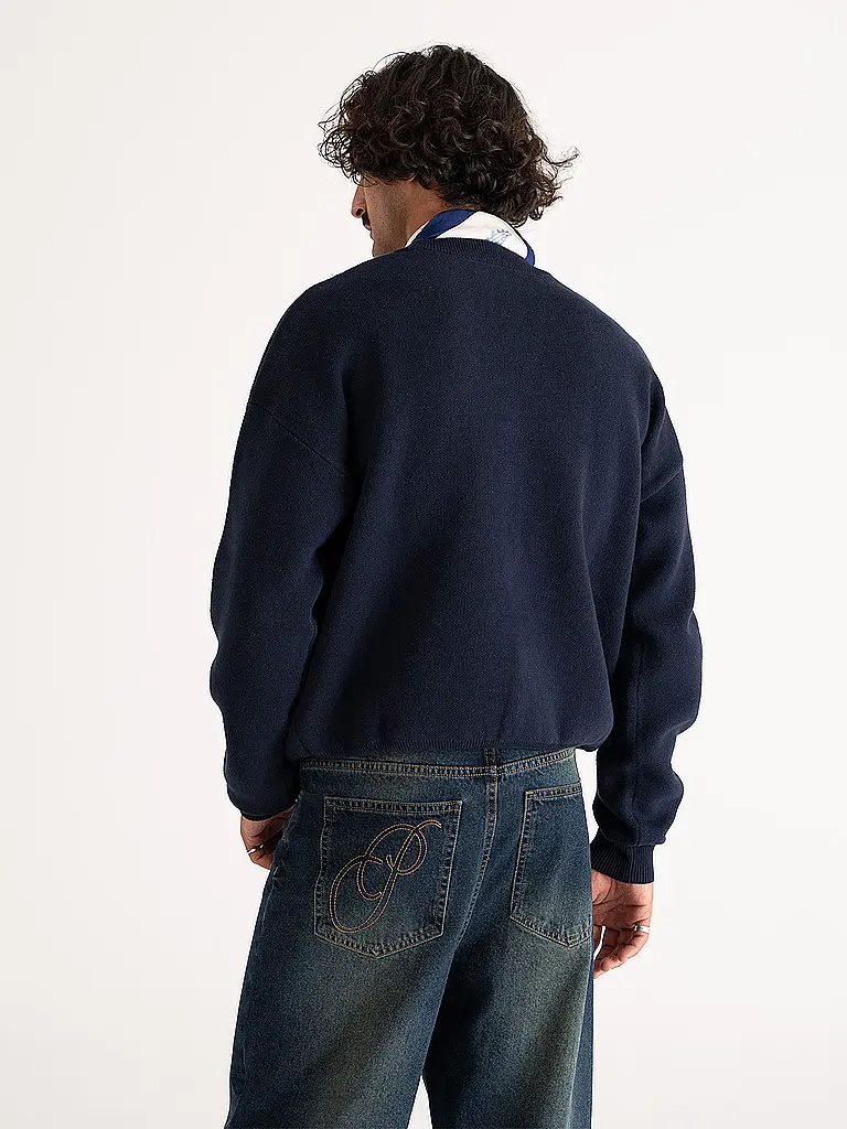 PROHIBITED | Pullover BLOOM  | dunkelblau