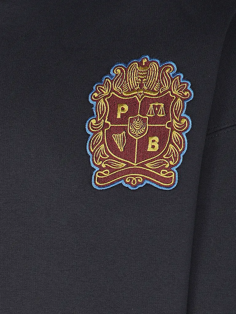 PROHIBITED | Sweatjacke EMBLEM PATCH | Dunkelblau