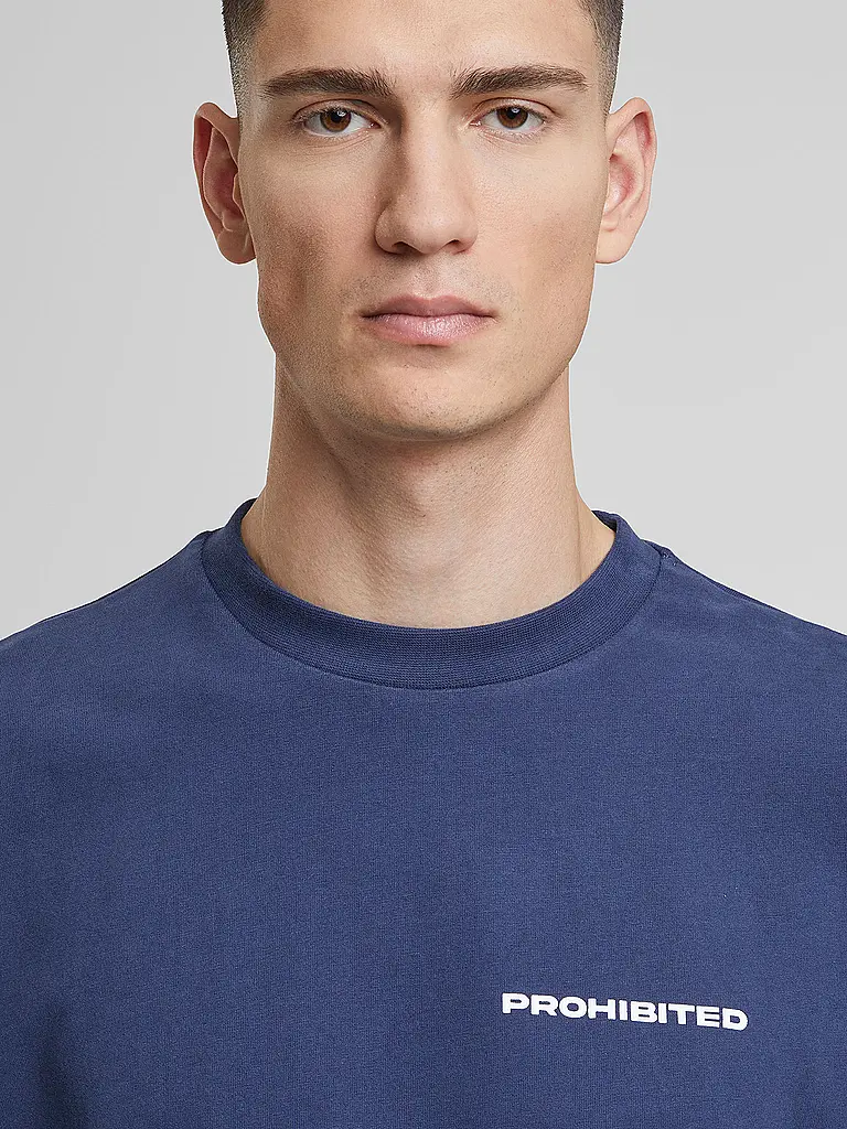 PROHIBITED | T-Shirt  | dunkelblau
