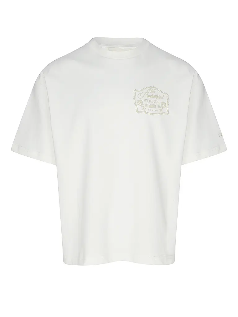 PROHIBITED | T-Shirt LOWKEY VINTAGE | Weiss
