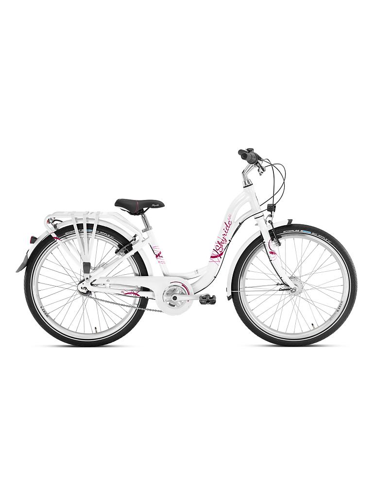 PUKY | Jugendfahrrad 24-7 Alu Light Skyride (Weiss) 4864 | keine Farbe