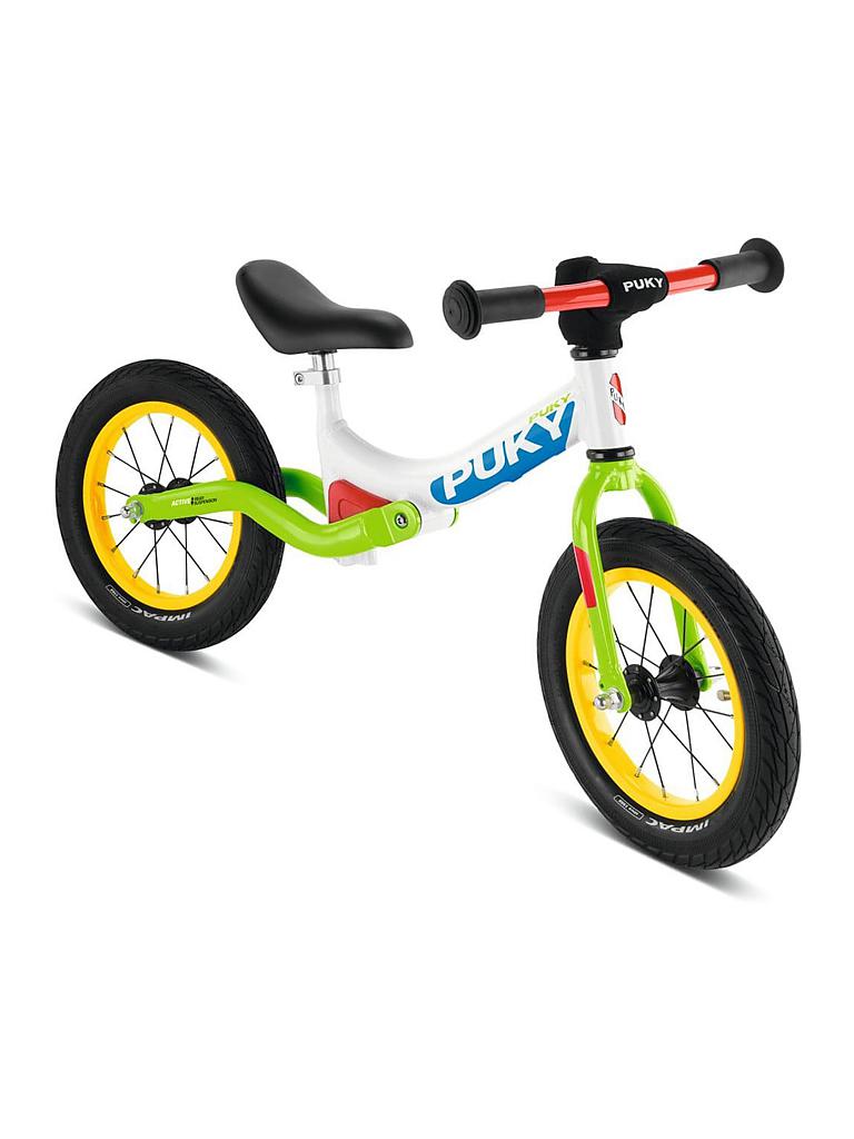 PUKY | Kinder Laufrad mit Federung LR Ride  weiß/grün 4080 | keine Farbe