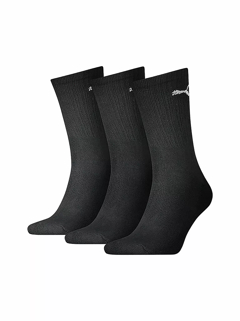 PUMA |  Sportsocken 3er Pkg black | schwarz