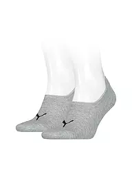 PUMA | Herren Füsslinge 2er Pkg High Cut Middle Grey Melange | grau