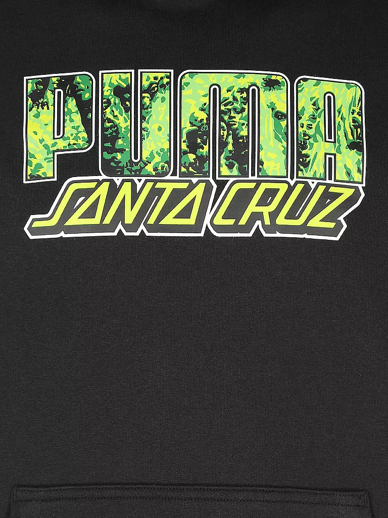 PUMA | Kapuzensweater - Hoodie x Santa Cruz | schwarz