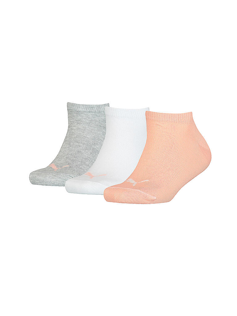 PUMA | Mädchen Sneakersocken 3er Pkg Coral Combo | rosa