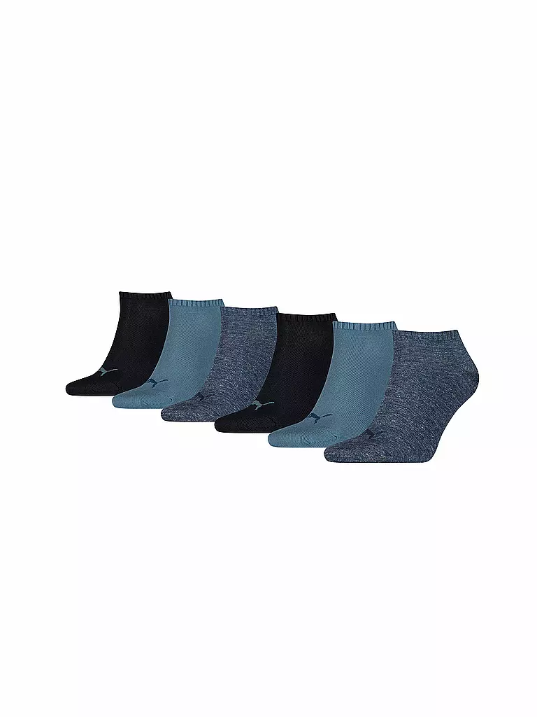 PUMA | Sneaker Socken 6er Pkg. blue combo | blau