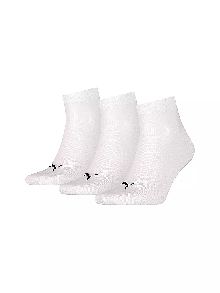 PUMA | Sneakersocken 3-er Pkg. white | weiss