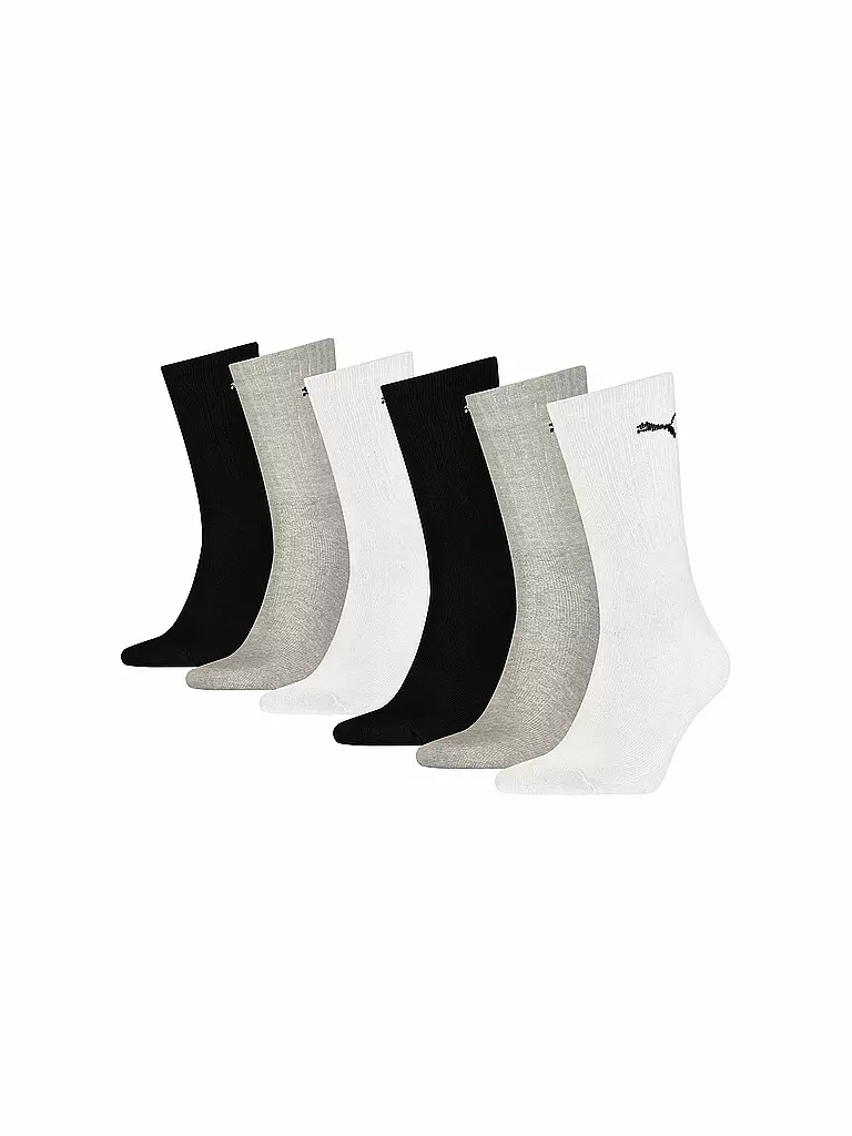 PUMA | Socken 6-er Pkg. grey combo | grau
