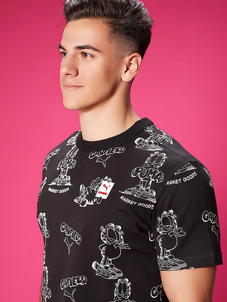 PUMA | T-Shirt x GARFIELD | schwarz