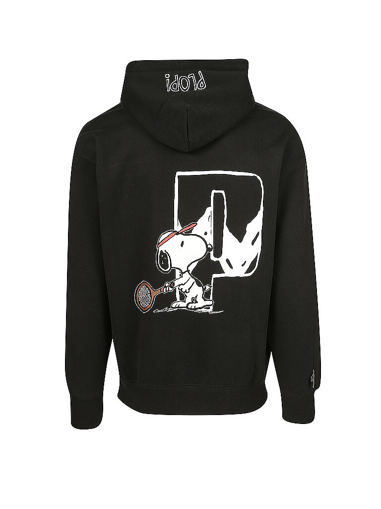PUMA | x PEANUTS  Kapuzensweater | schwarz