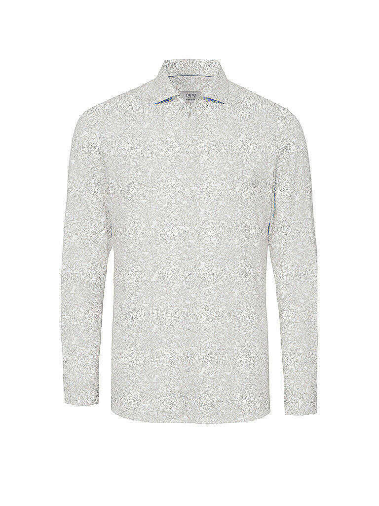 Hemd Slim Fit beige 40 herren
