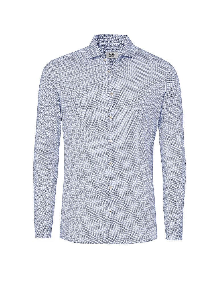 PURE Hemd Slim Fit  hellblau | 39