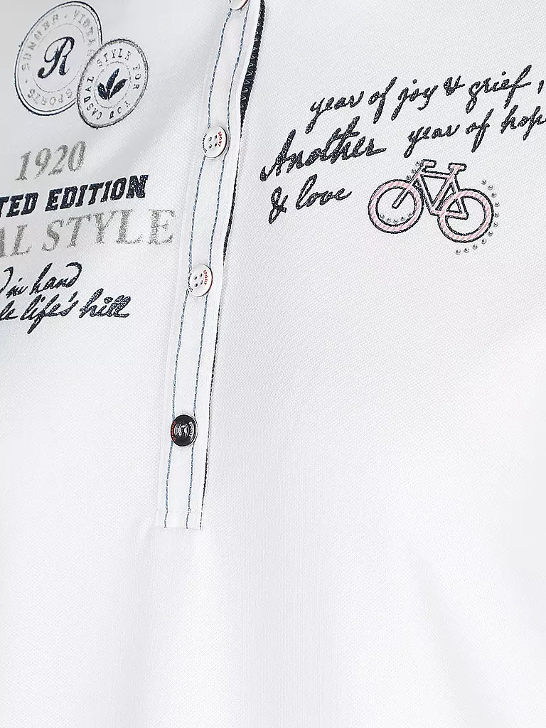 RABE | Poloshirt | weiß