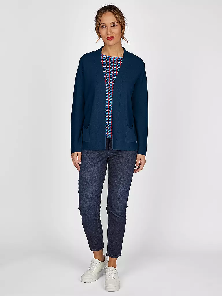 RABE | Strickjacke | dunkelblau
