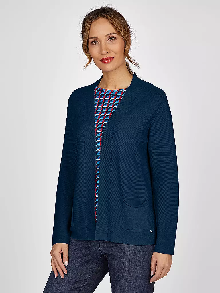 RABE | Strickjacke | dunkelblau