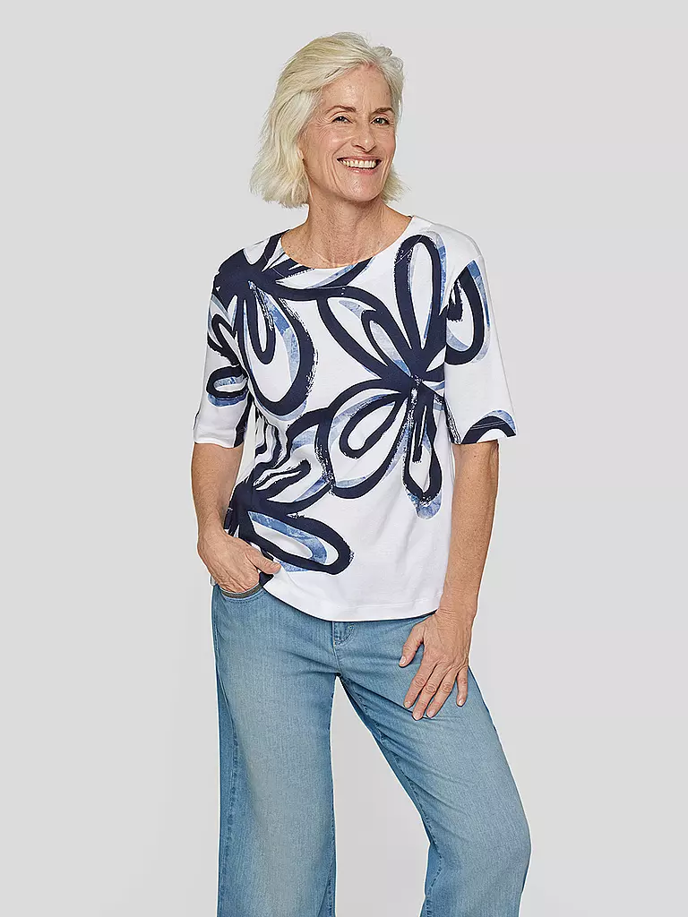 RABE | T-Shirt | dunkelblau