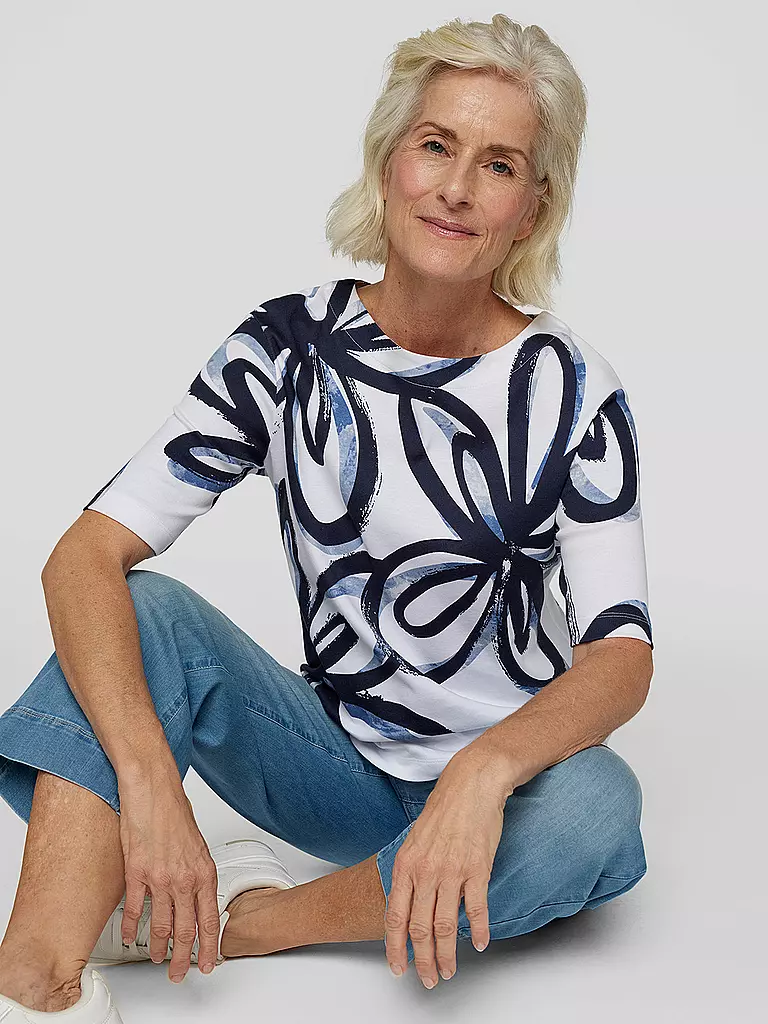 RABE | T-Shirt | dunkelblau