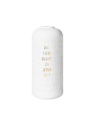 RAEDER | Vase DIE LIEBE BLÜHT 14x30cm 