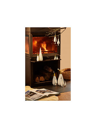 RAEDER | Santa Figuren 3er Set Weiss 