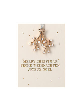 RAEDER | Weihnachts Deko MINI-ORNAMENT Mistelzweig