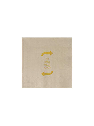 RAEDER | Lunch Servietten 33x33cm Beige