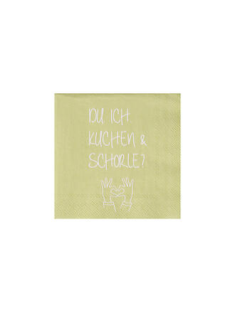RAEDER | Cocktail Servietten 25x25cm Beige