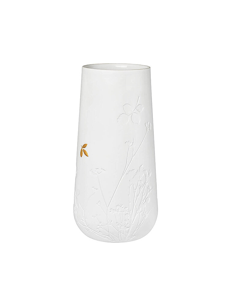 RAEDER Porzellan Vase gross 25cm weiss
