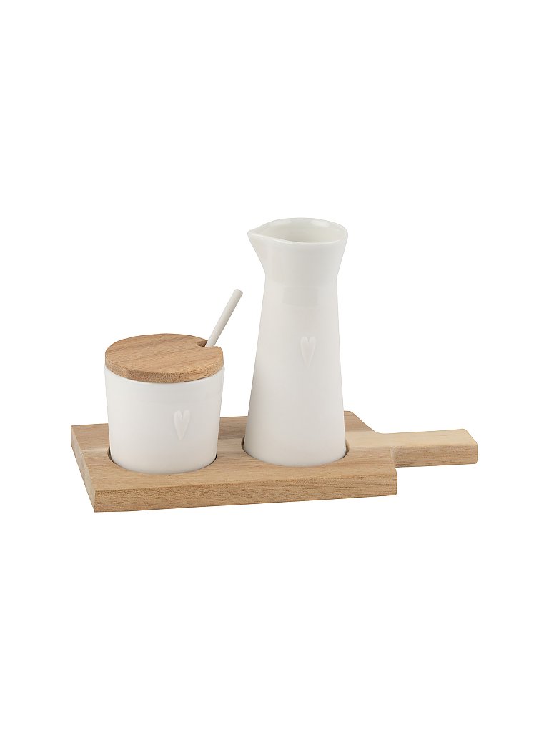 Porzellanlöffel Kleine Freunde 17,5cm braun baby