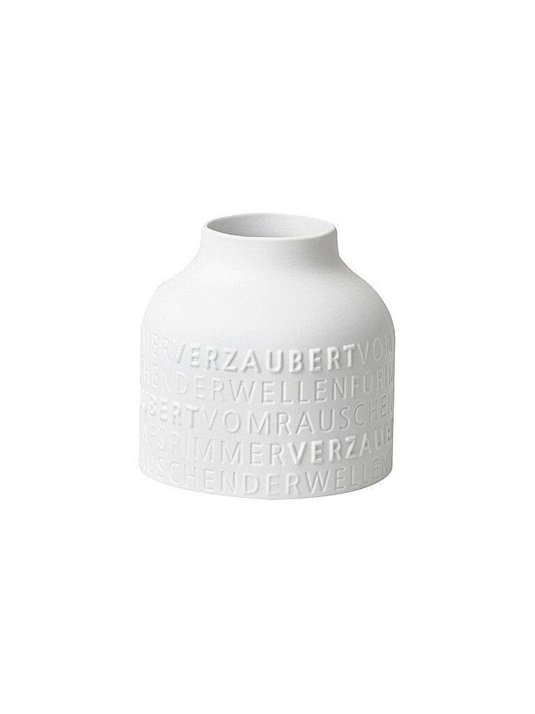 RAEDER Vase FÜR IMMER VERZAUBERT 17,5x17cm Weiss weiss