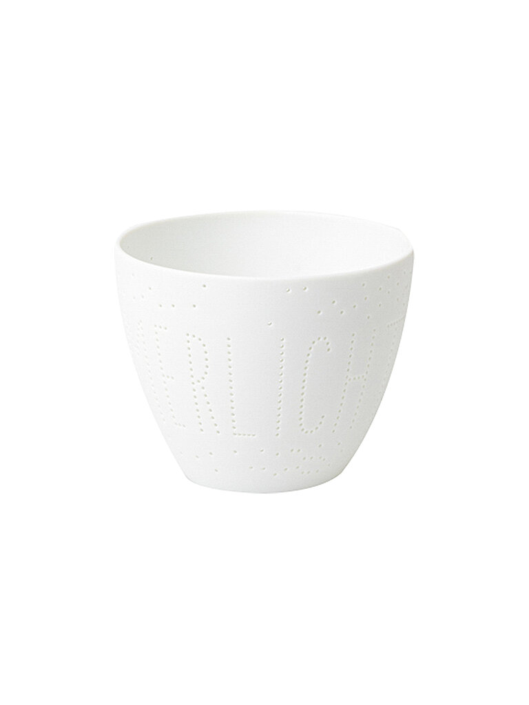 Poesielicht klein SOMMERLICHT 8x6,5cm Weiss weiss baby