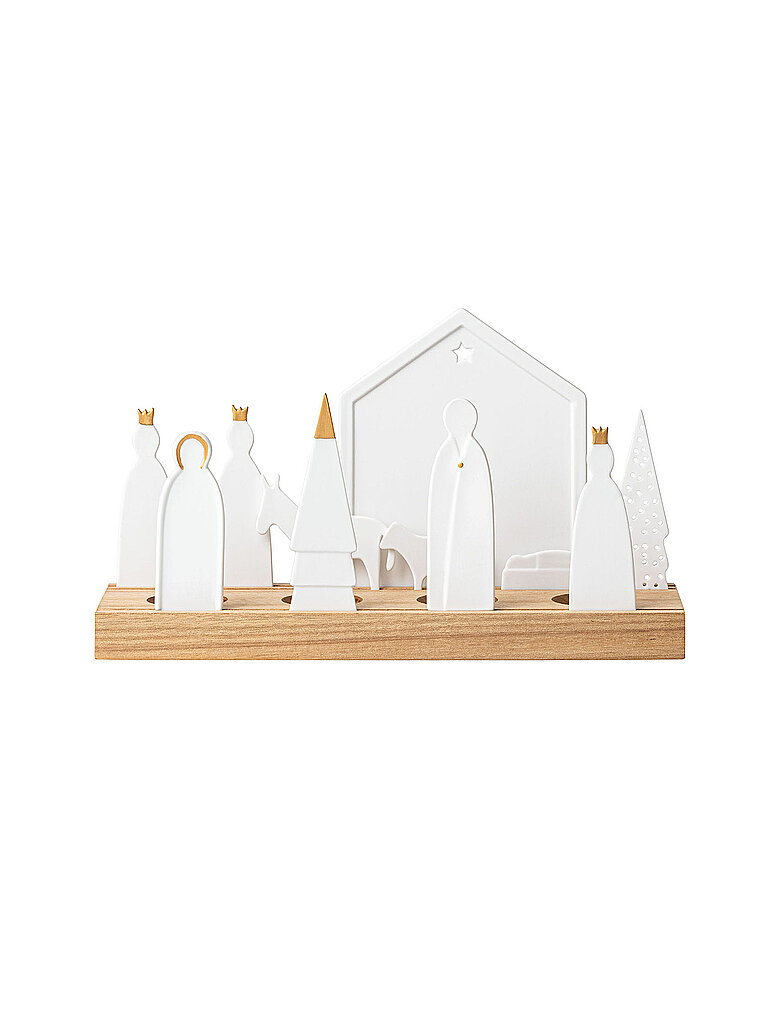 RAEDER Weihnachtskrippe weiss