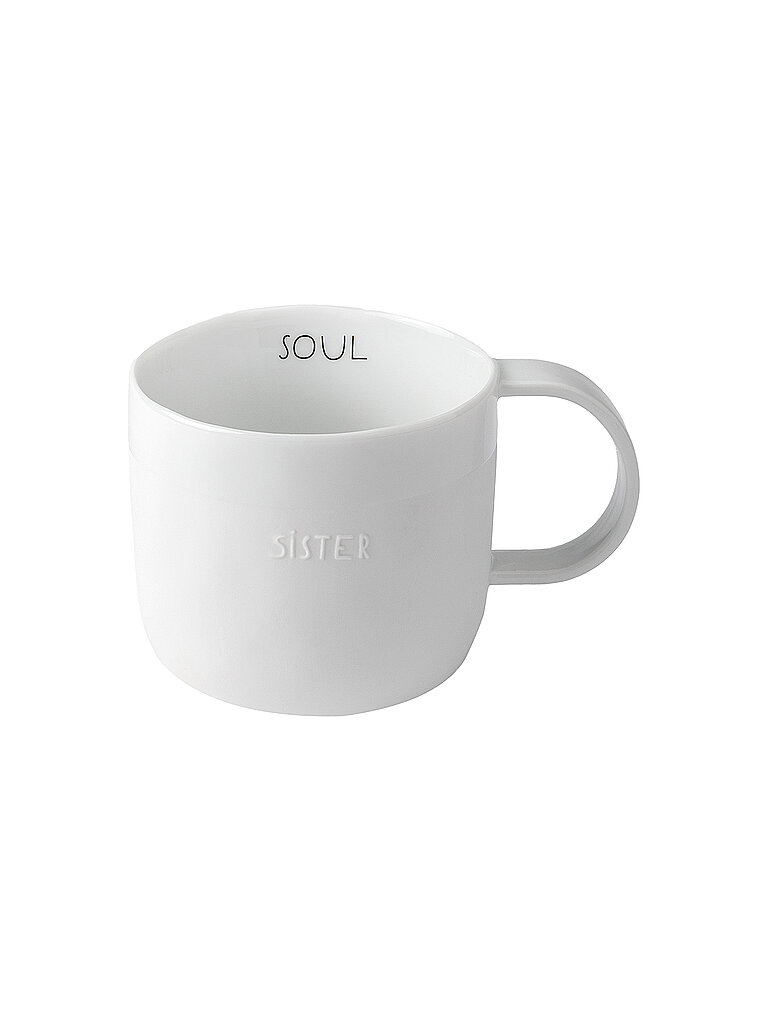 Tasse 300ml GUTEN MORGEN Soul Sister weiss baby
