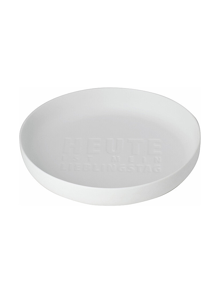 RAEDER Schale Wortwelten 22cm weiss