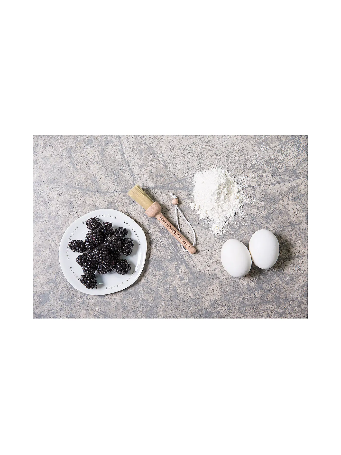 RAEDER | Gourmetteller klein "Guten Appetit" 13cm | weiss
