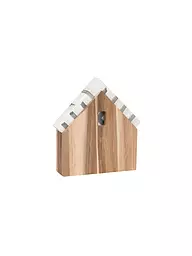 RAEDER | Holz-Serviettenhaus klein 16x15,5cm | Braun