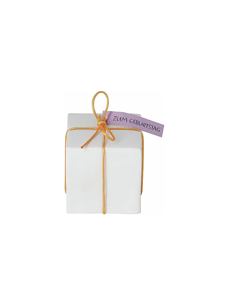 RAEDER | LED Lichtbotschaft Geburtstag Geschenk  | weiss