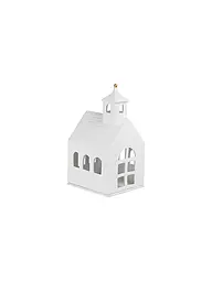 RAEDER | Lichthaus Kapelle groß 12,5x11x22,5cm | Weiss