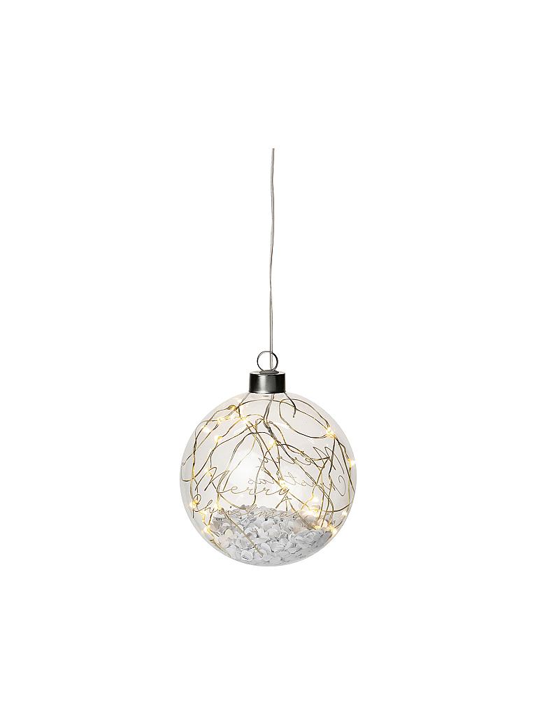 RAEDER | Lichtkugel LED klein 10,5cm | weiß