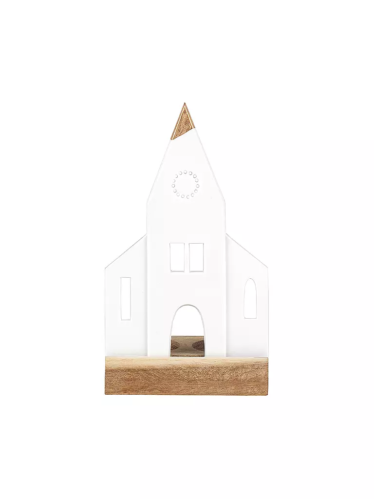 RAEDER | Lichtobjekt Kirche | weiss