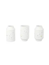 RAEDER | Minivasen Set 3tlg. Sternenbild Weiss | Weiss