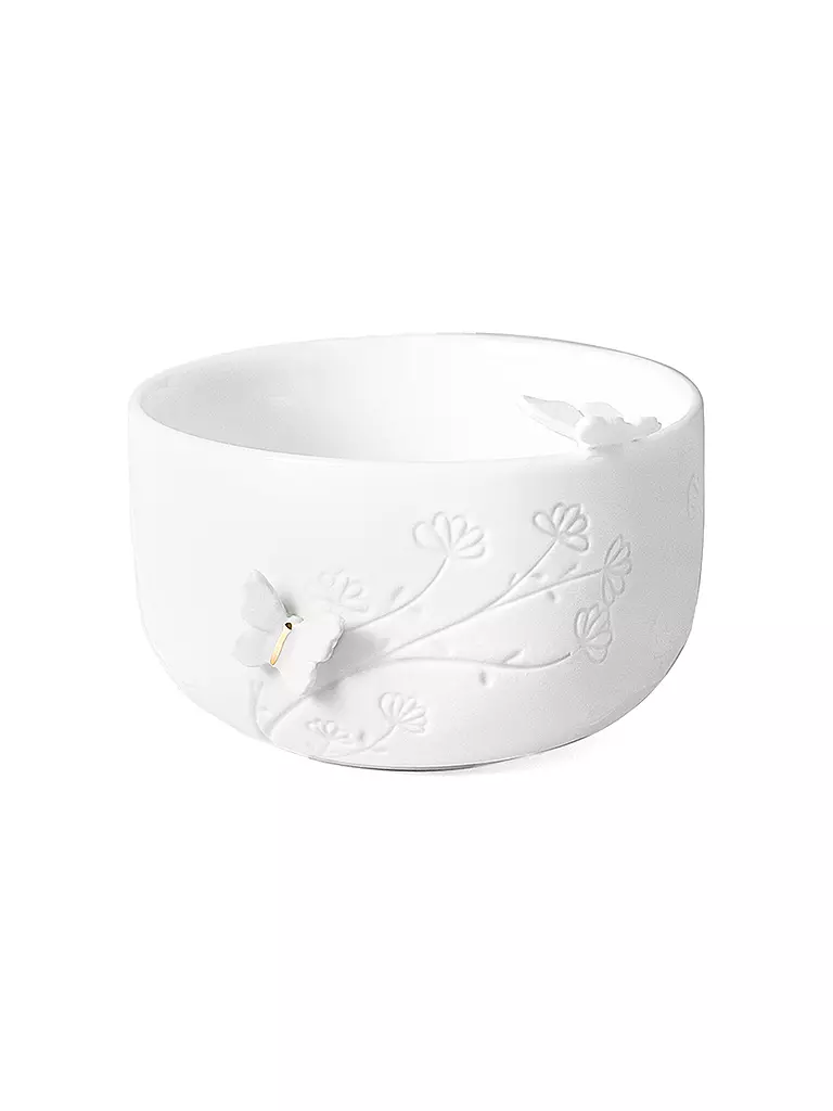 RAEDER | Schale klein SCHMETTERLING 9x5,5cm Weiss | weiss