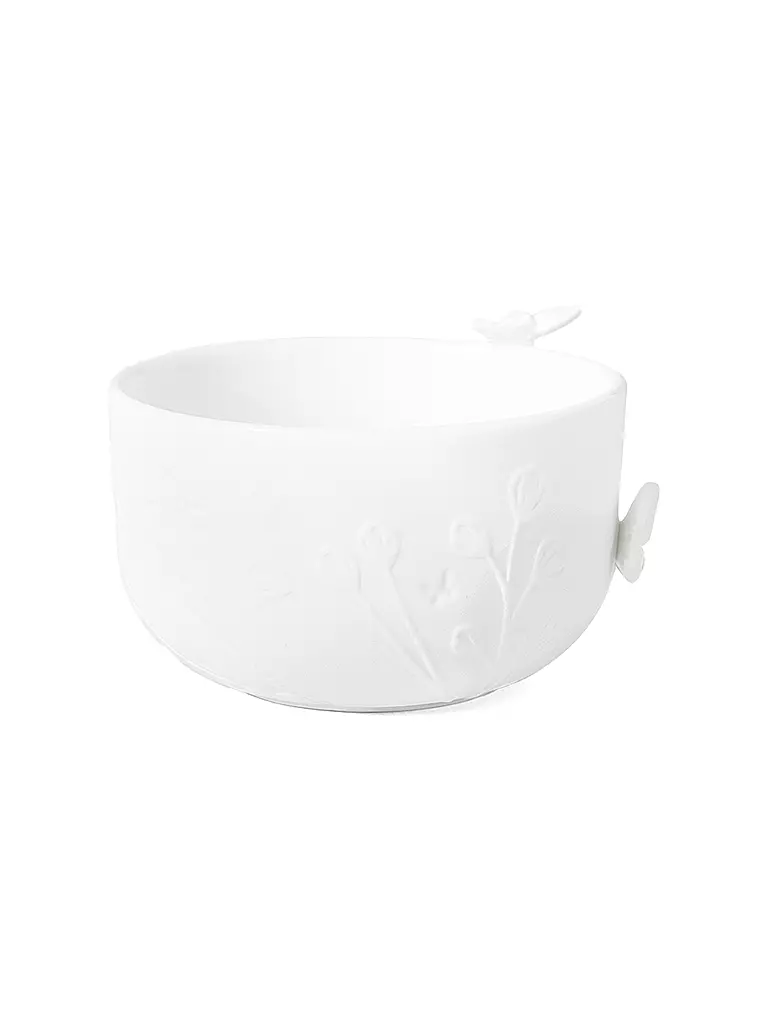 RAEDER | Schale klein SCHMETTERLING 9x5,5cm Weiss | weiss