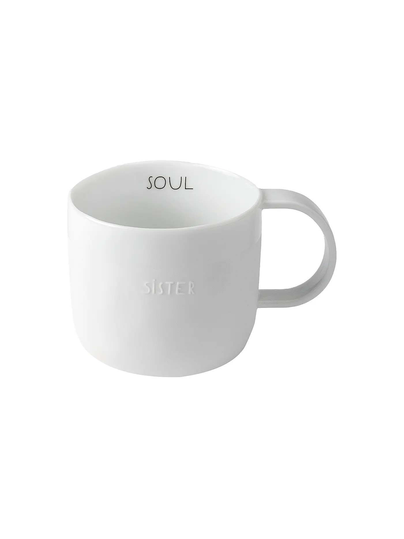 RAEDER | Tasse 300ml GUTEN MORGEN Alles Freundin  | weiss