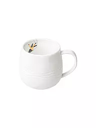RAEDER | Tasse 7,5cm SCHNEETAG Schlitten fahren  | Weiss