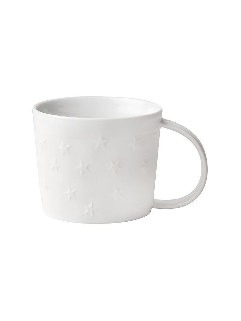 RAEDER | Tasse Sterne 8cm | weiß